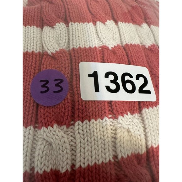 Lauren Ralph Lauren Woman Striped Fisherman Pullover Knit Sweater Sz 2X Nautical - Picture 7 of 11